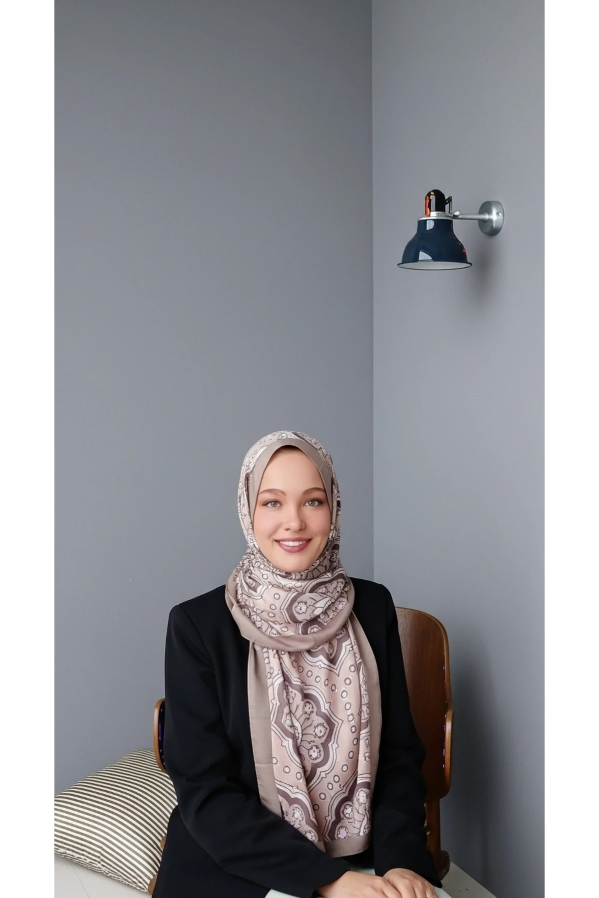 Soft Renkli Hemini Serisi Şal