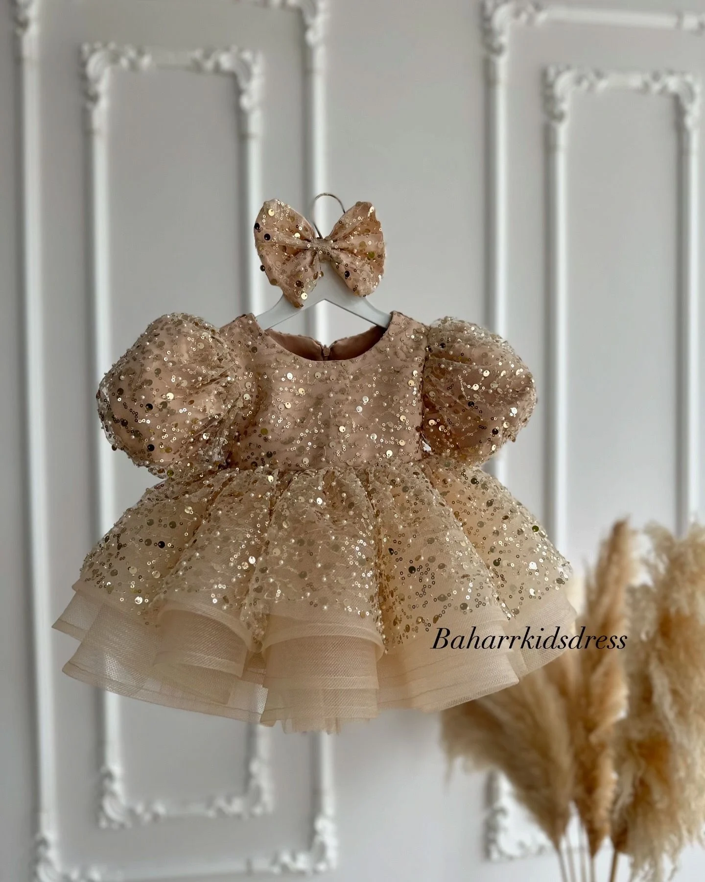 Bej Karpuz Kol,İncili Çocuk Abiye