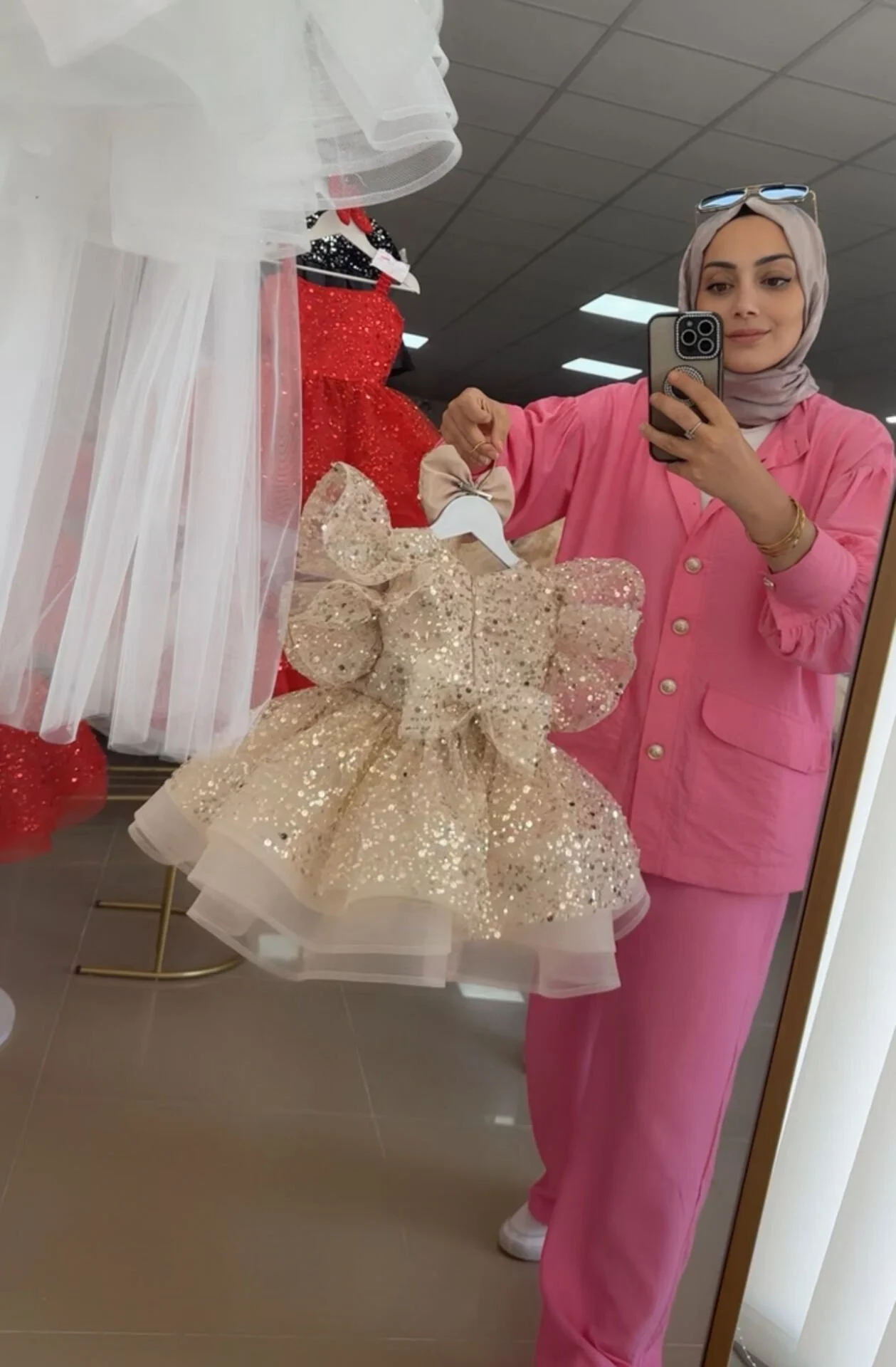 Bej Rengi,Çift Kollu Düğün,Nişan,Özel Gün Taşlı Pullu Abiye