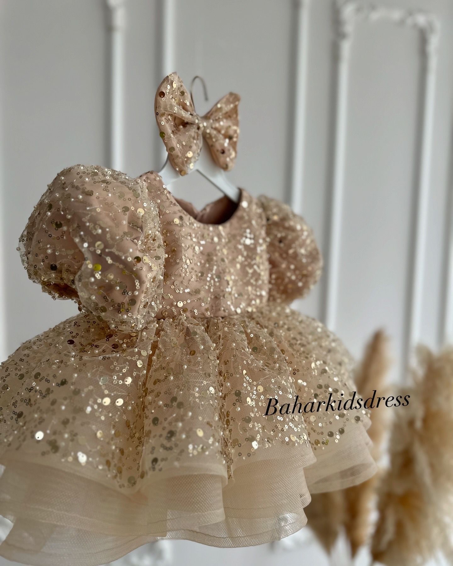 Bej Karpuz Kol,İncili Çocuk Abiye