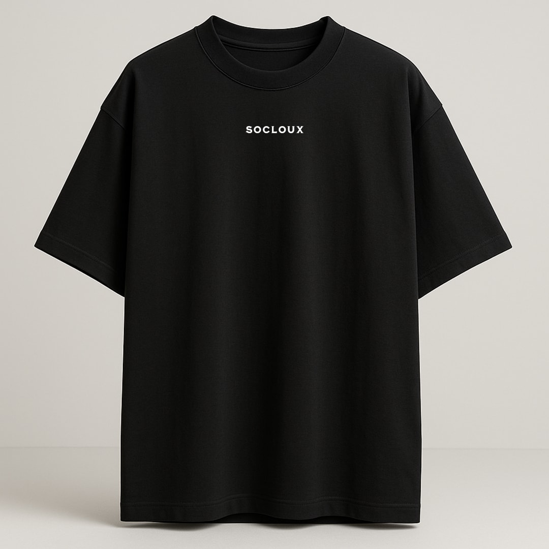 MONEY DOESNT BRING HAPPINESS PREMIUM OVERSIZE T-SHIRT