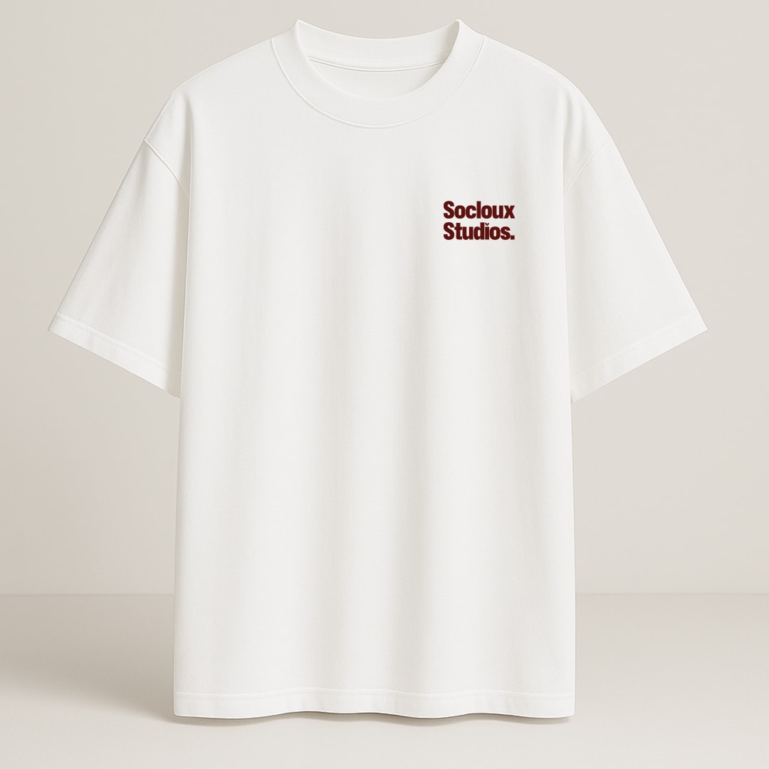 SOCLOUX HEARTS STUDIO PREMIUM OVERSIZE T-SHIRT