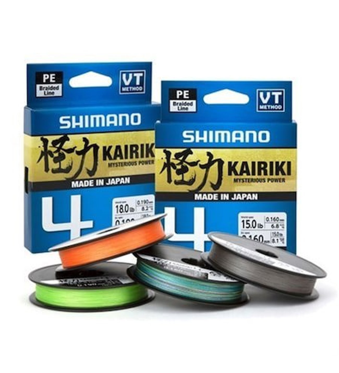 Shimano Kairiki 4 Örgü İp Misina 150m Hi-Vis Orange