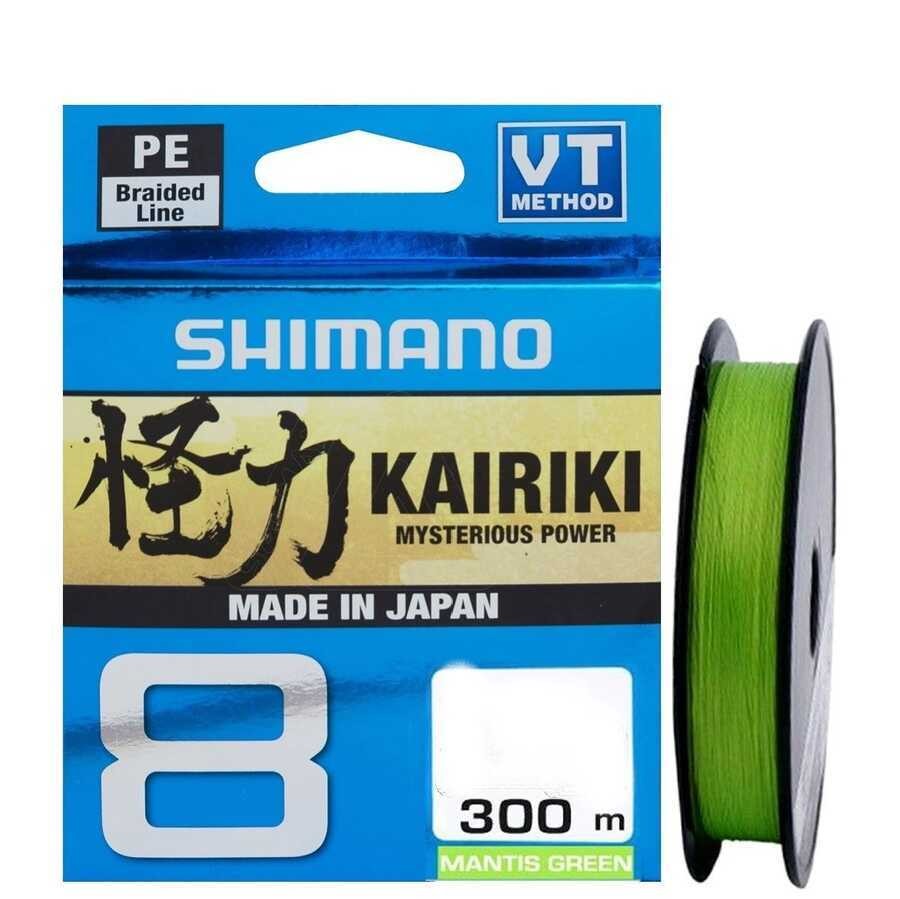 Shimano Kairiki 8X 300 M Mantis Green Örgü İp Misina