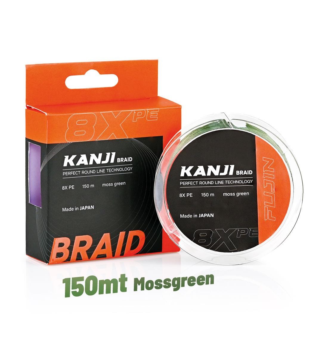 Fujin Kanji 8X 150MT Moss Green Pe Line