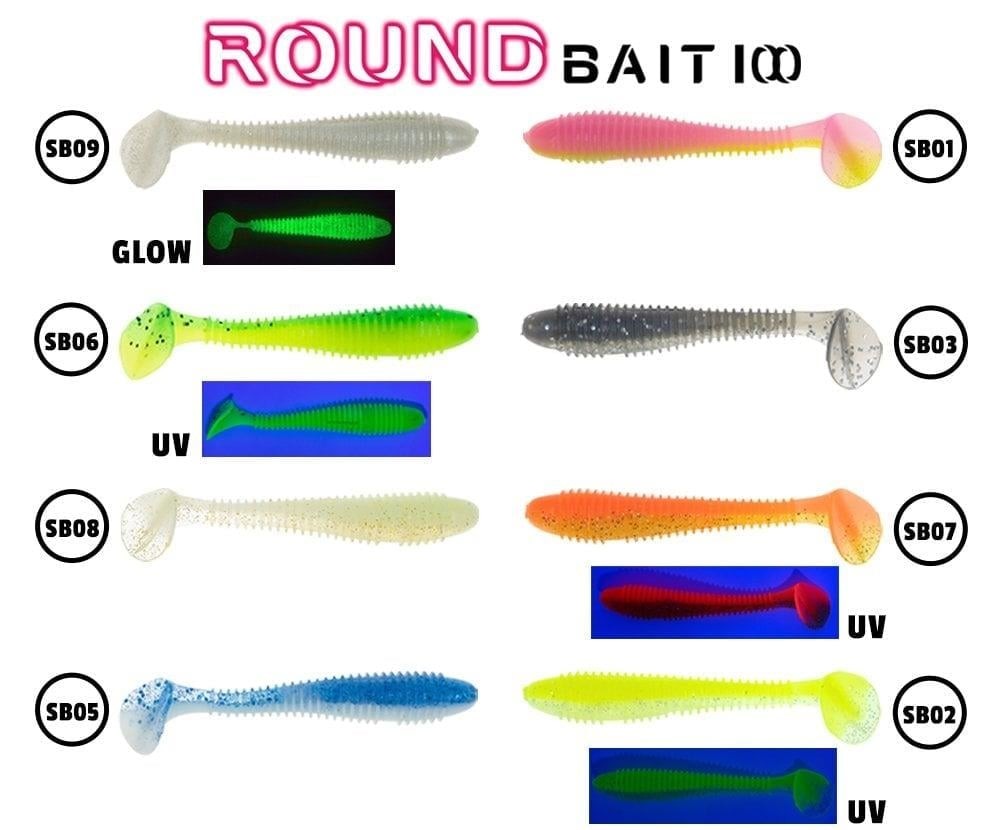 Fujin Round Bait 100mm Silikon Balık