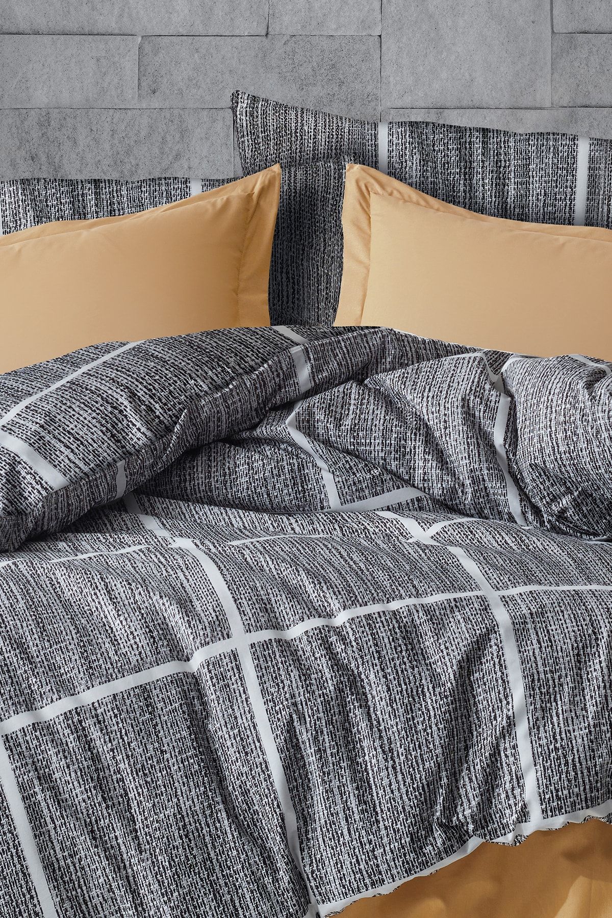 Pamuklu Nevresim Takımı Çift Kişilik (4 Parça) Nevresim Seti