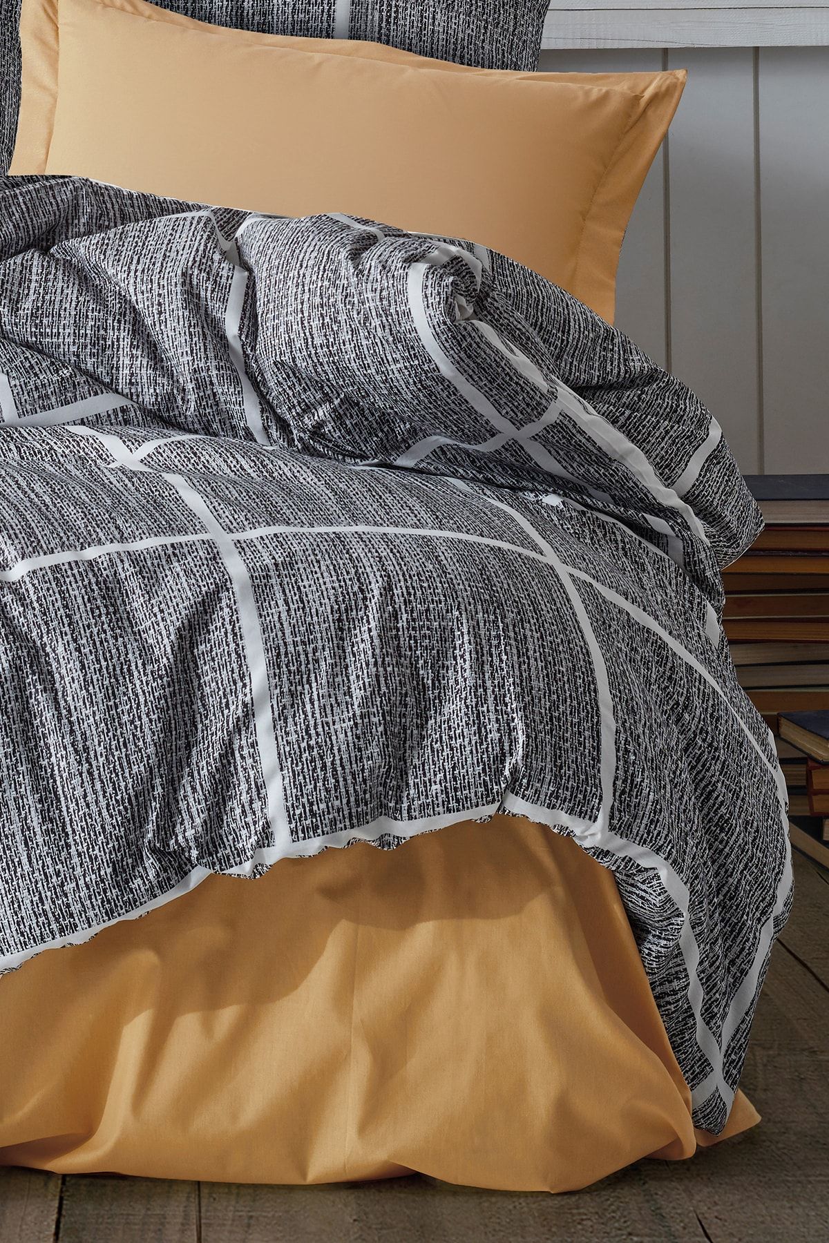 Pamuklu Nevresim Takımı Çift Kişilik (4 Parça) Nevresim Seti