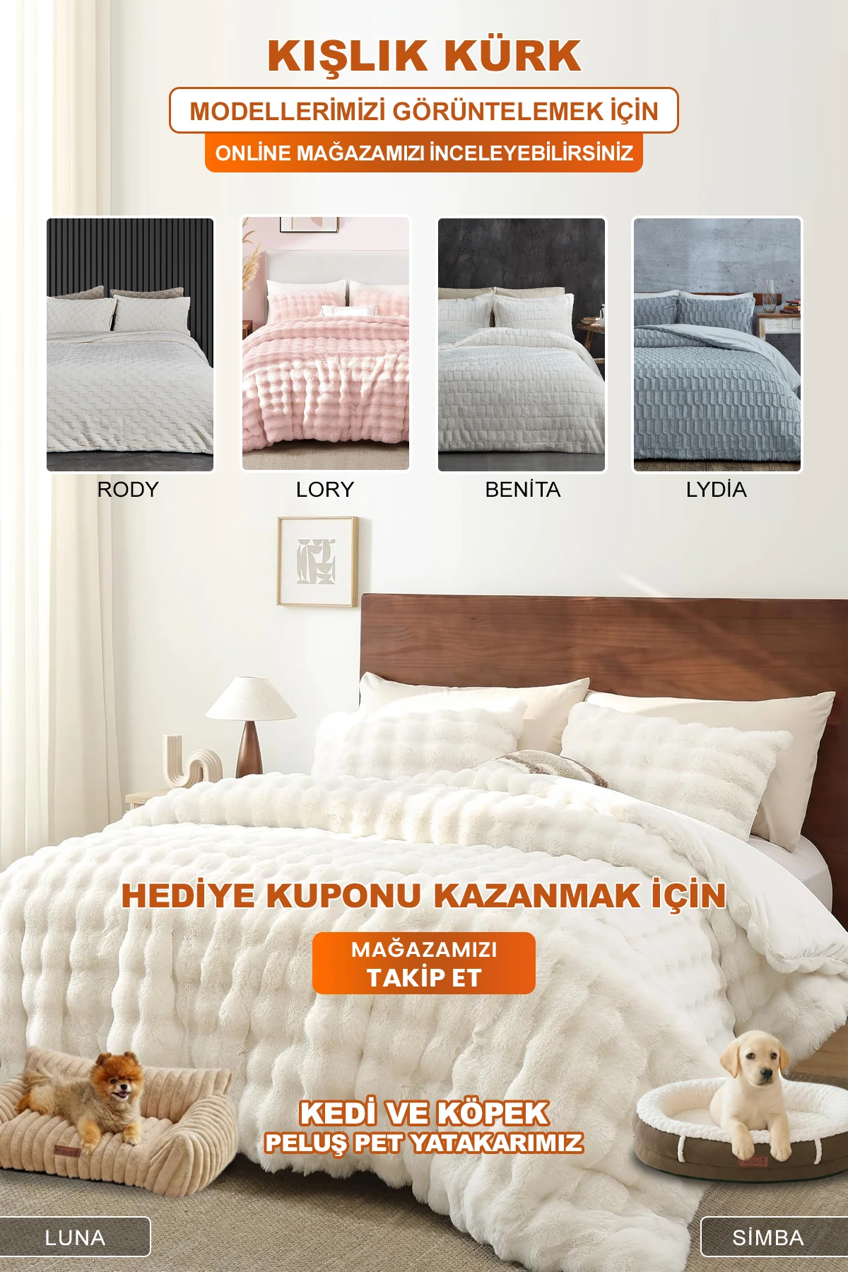 Premium Peluş Çift Kişilik Çok Amaçlı Yatak Örtüsü 200x220 Çift Taraflı Yumuşak Battaniye Pike