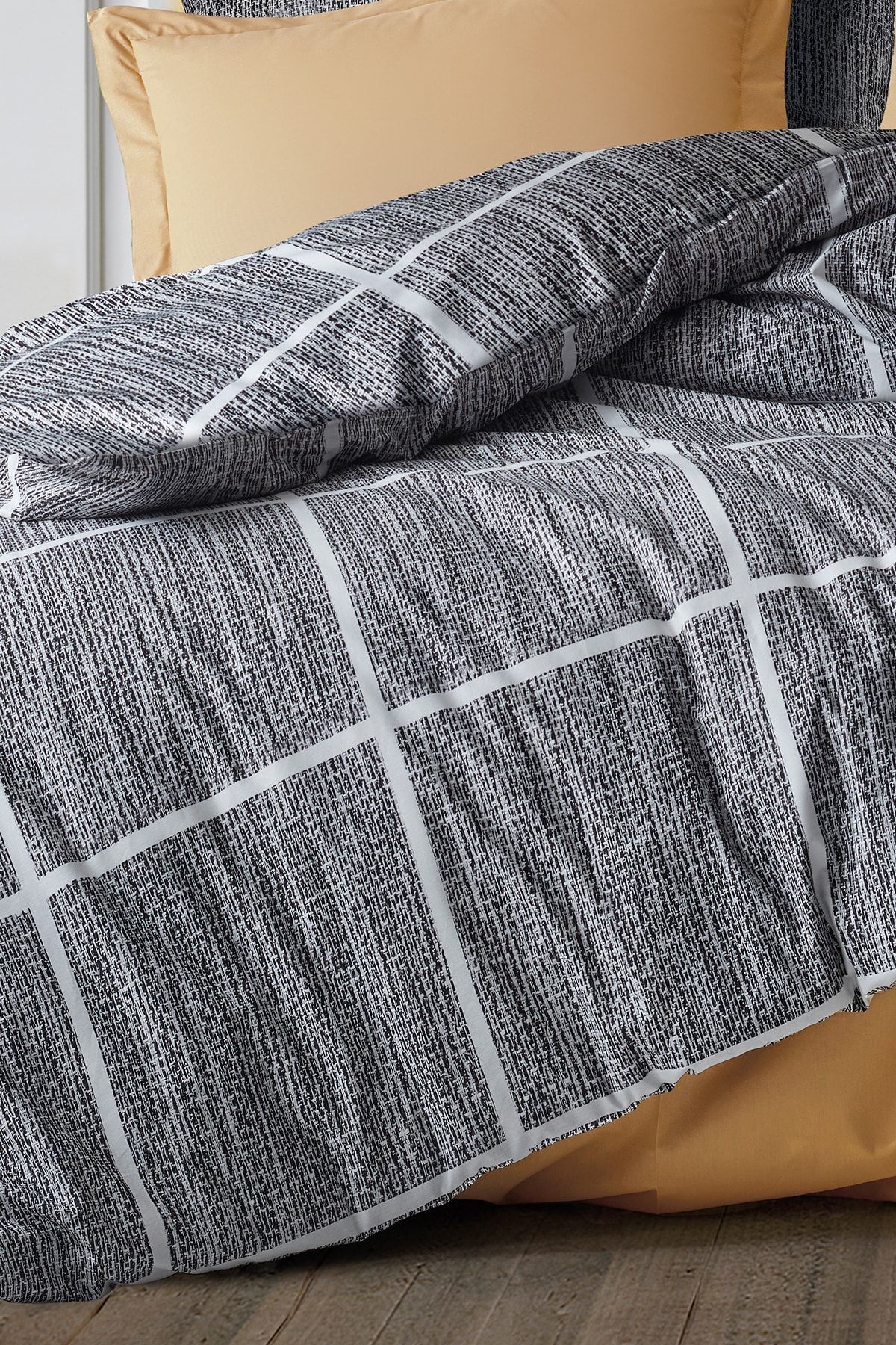 Pamuklu Nevresim Takımı Çift Kişilik (4 Parça) Nevresim Seti