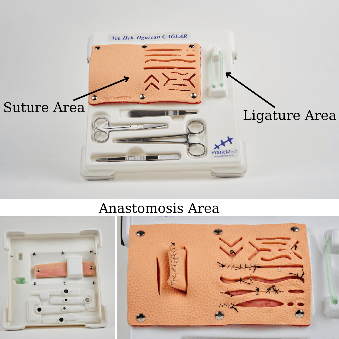 Suture Ligature Anastomosis Training Kit (Pro Kit) - Medicine