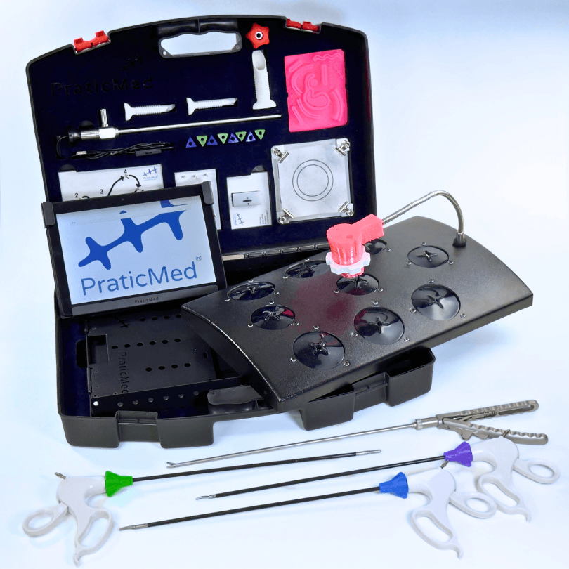 Professional Laparoscopic Training Box ( foldable ) - 10'' Monitor Included