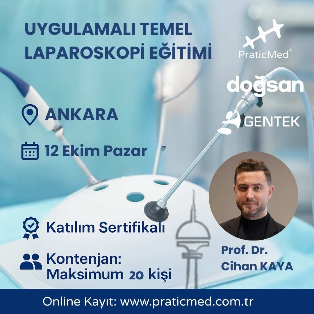 Uygulamalı Temel Laparoskopi Eğitimi - 12 Ekim - ANKARA