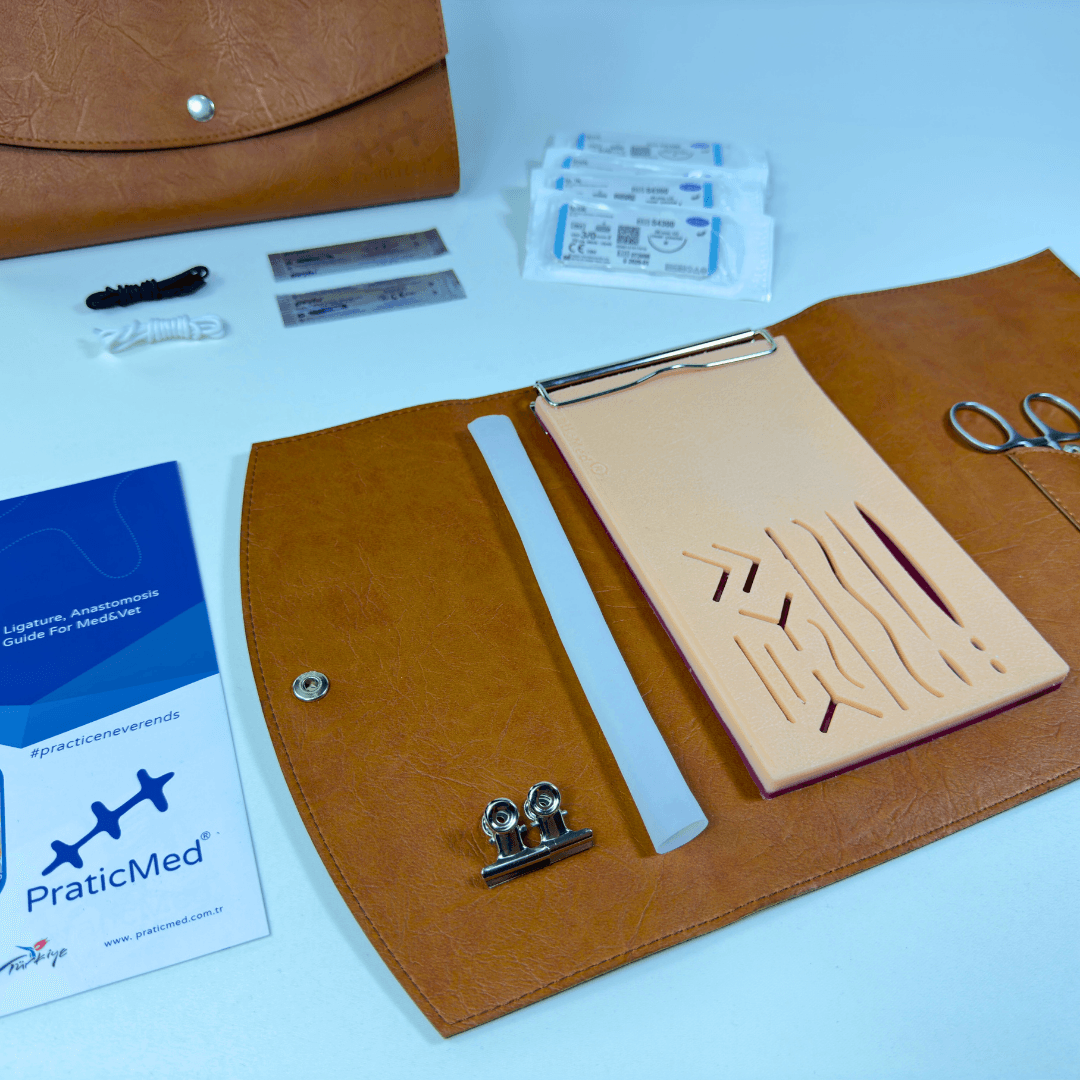 Suture Ligature Anastomosis Training Kit (Customisable Bag)