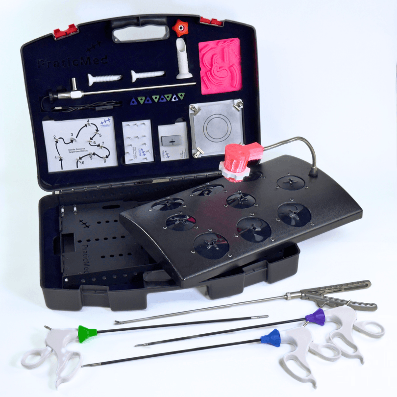 Professional Laparoscopic Training Box ( foldable ) - No Monitor