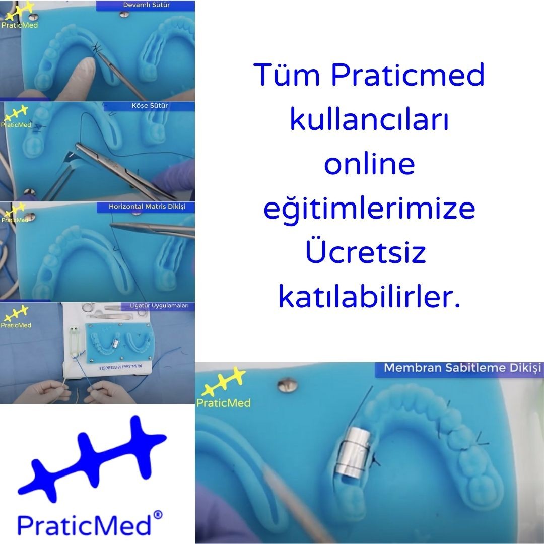 Sütür, Flep Kapama Eğitim Seti ( Masa Tipi ) - Diş Hekimliği (W) - PraticMed