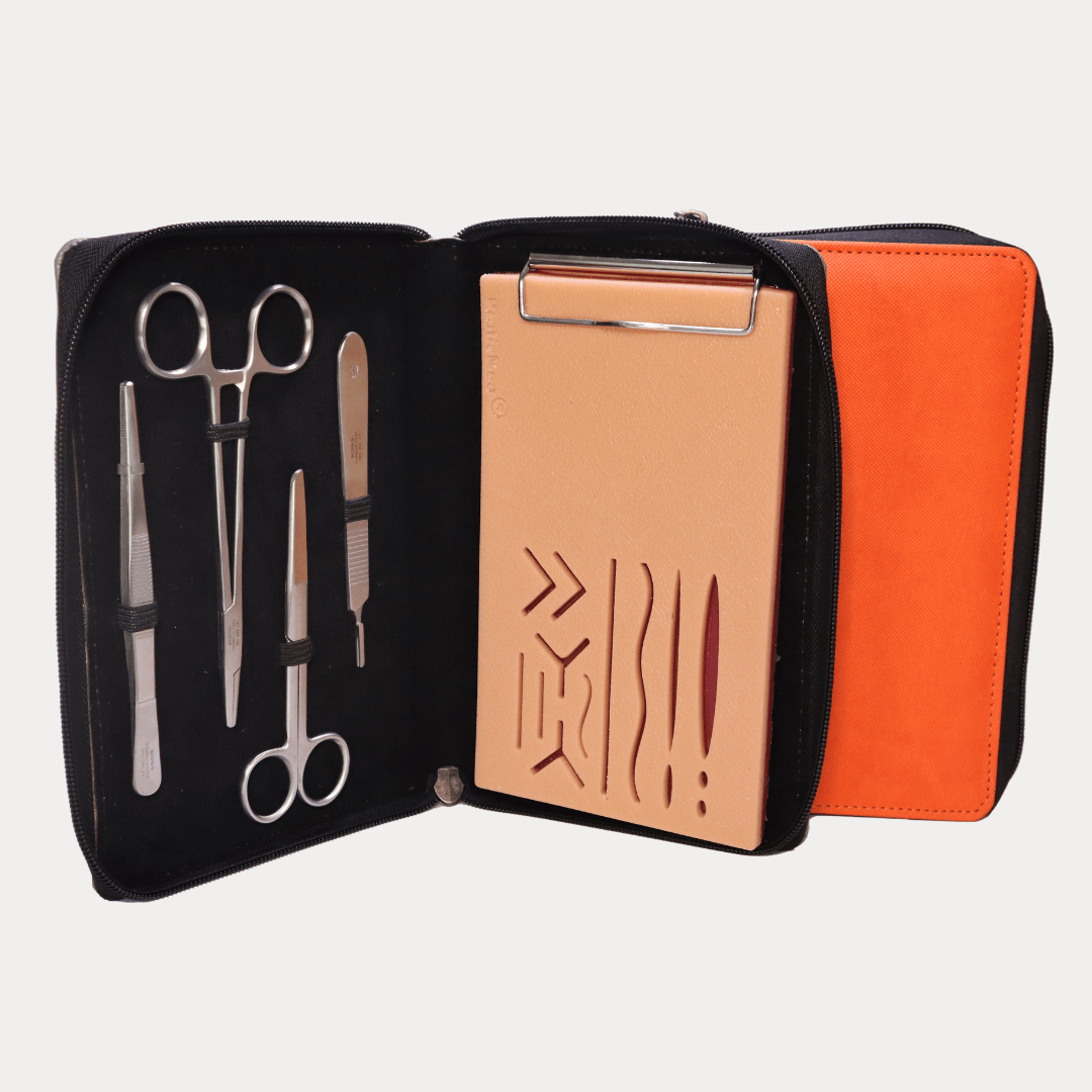 Suture Ligature Anastomosis Training Kit (Customization Bag)  - Turuncu - Kesikli