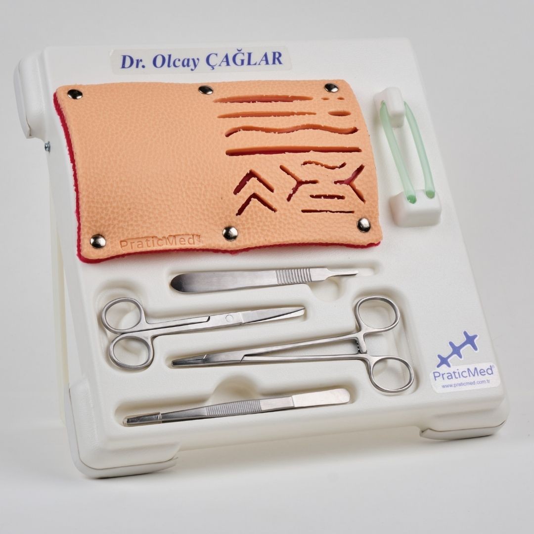 Suture Ligature Anastomosis Training Kit (White) (Med&Vet)