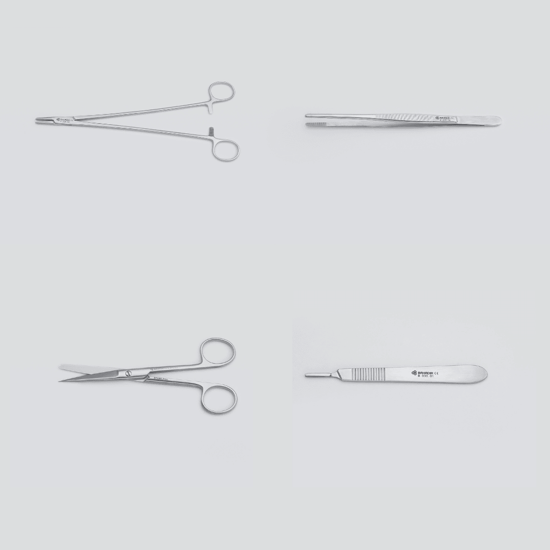 Surgical Instruments (Bahadir Special Edition) - Suture surgical instruments (4 pcs)