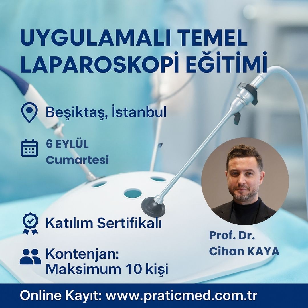 Uygulamalı Temel Laparoskopi Eğitimi - 6 Eylül - İSTANBUL