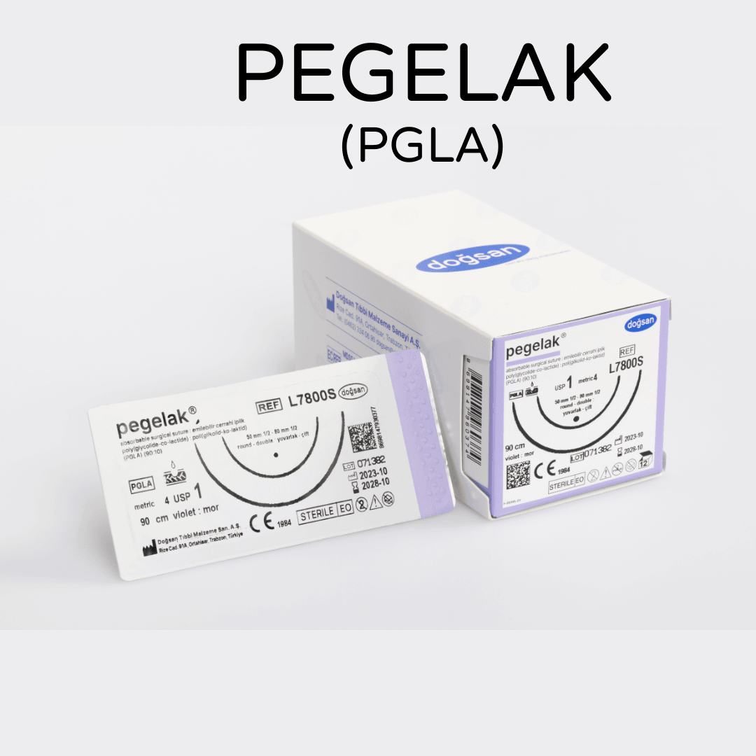 Pegelak PGLA (Poliglikolid Laktik Asit) Sütür - Doğsan