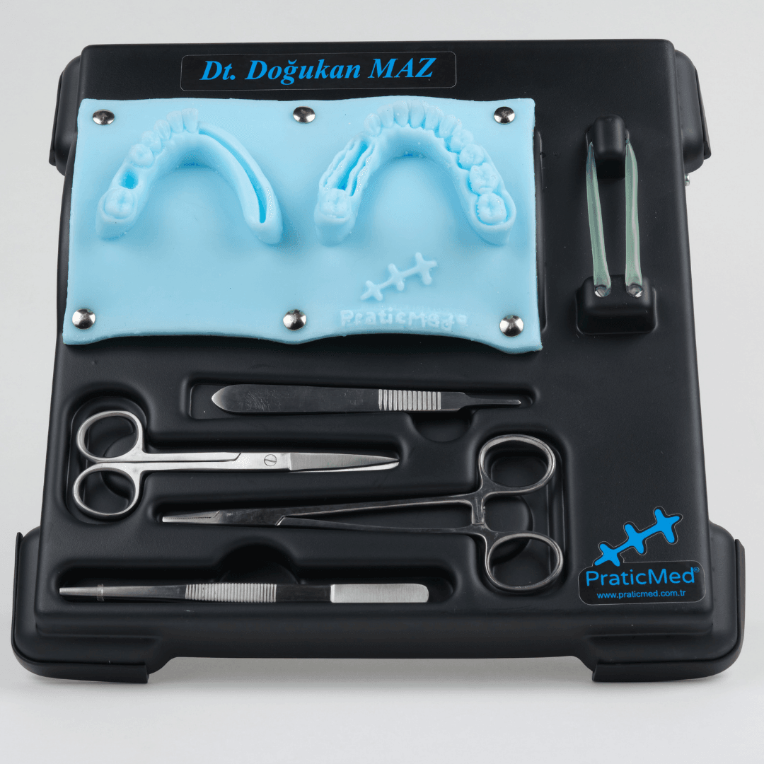 Dental Suture Flap Training Kit (Pro Kit) (Black)