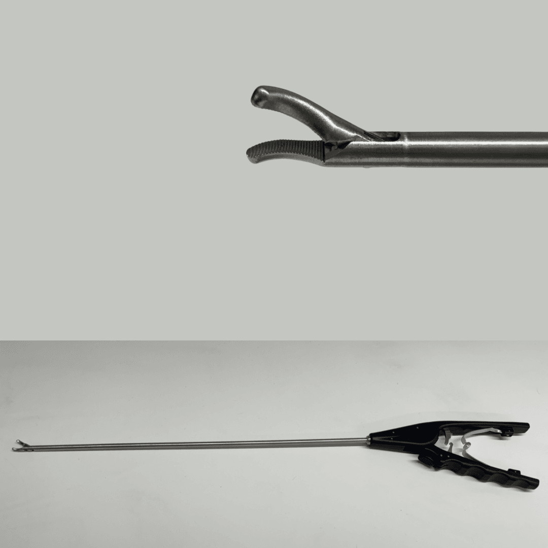 Laparoskopik Aletler - Plastik Saplı - Needle Holder - Sağ El - Curved