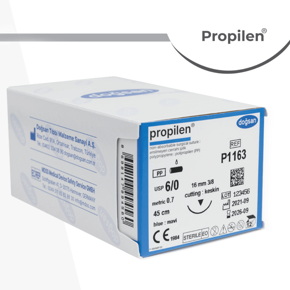 Propilen PP (Polipropilen) Sütür - Doğsan