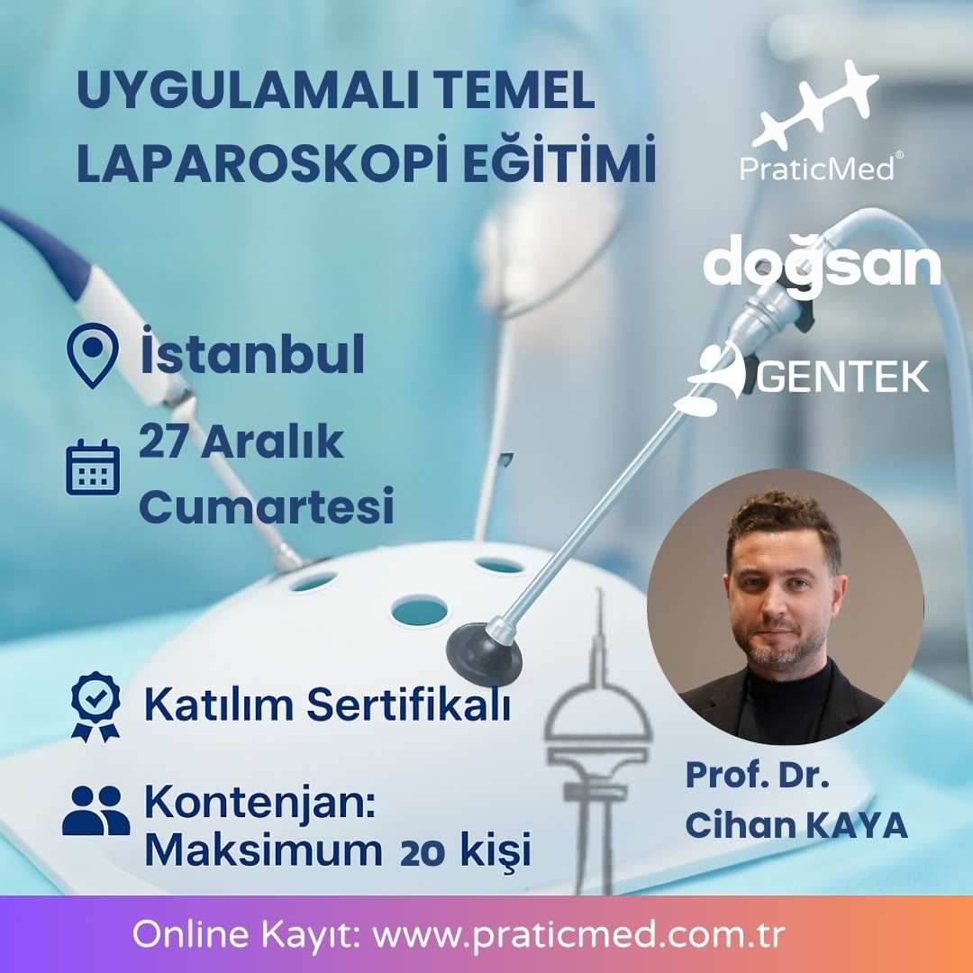 Uygulamalı Temel Laparoskopi Eğitimi - 27 Aralık - İstanbul