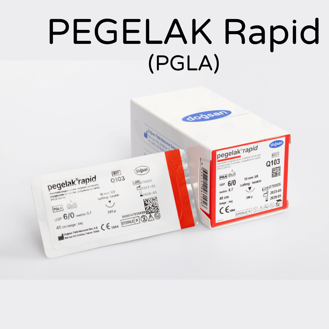 Pegelak Rapid PGLA (Poliglikolid ko laktid) Sütür - Doğsan