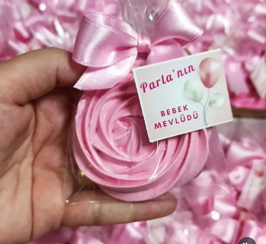 Gül Beze Pembe 25 Adet