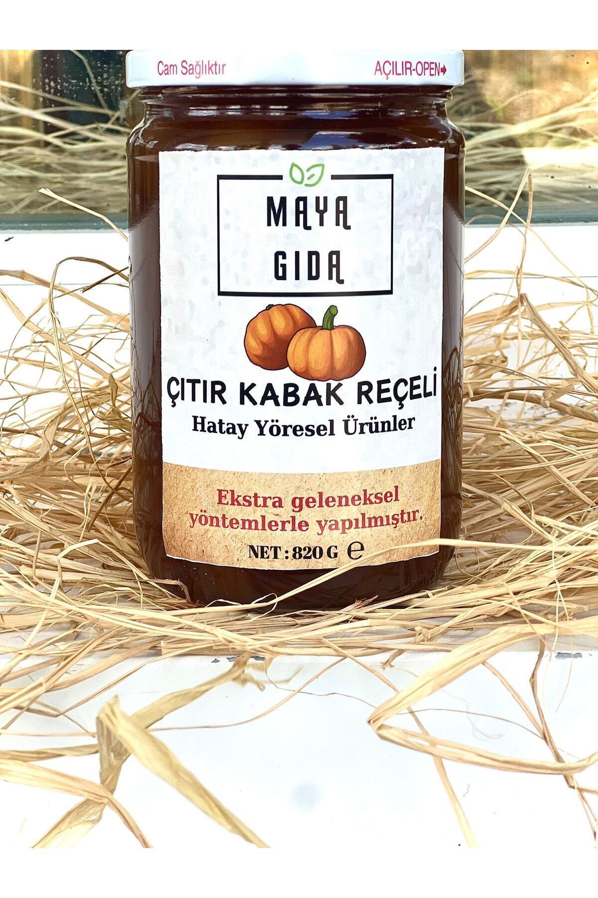 ÇITIR KABAK REÇELİ 820 GR