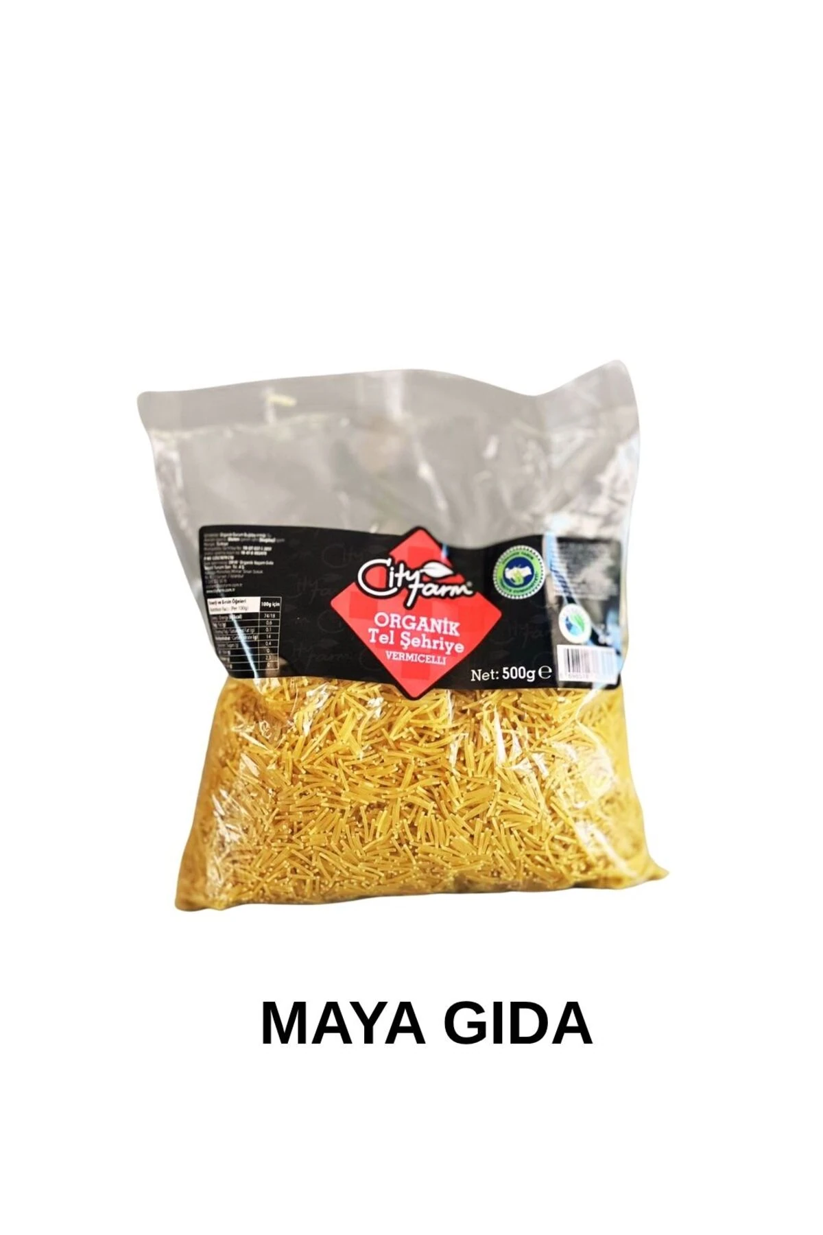 Cıty Farm Organik Tel Şehriye 500G
