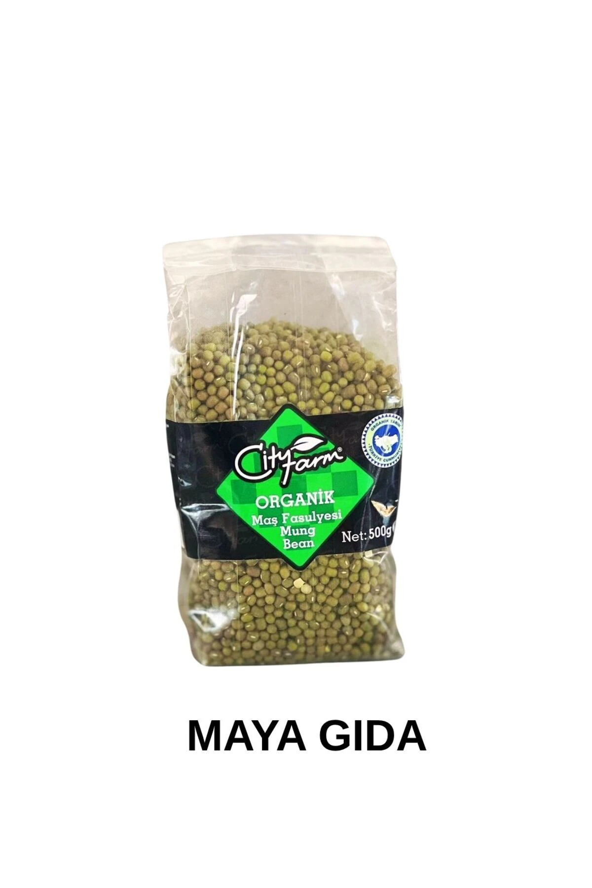 CİTY FARM ORGANİK MAŞ FASULYESİ 500g.