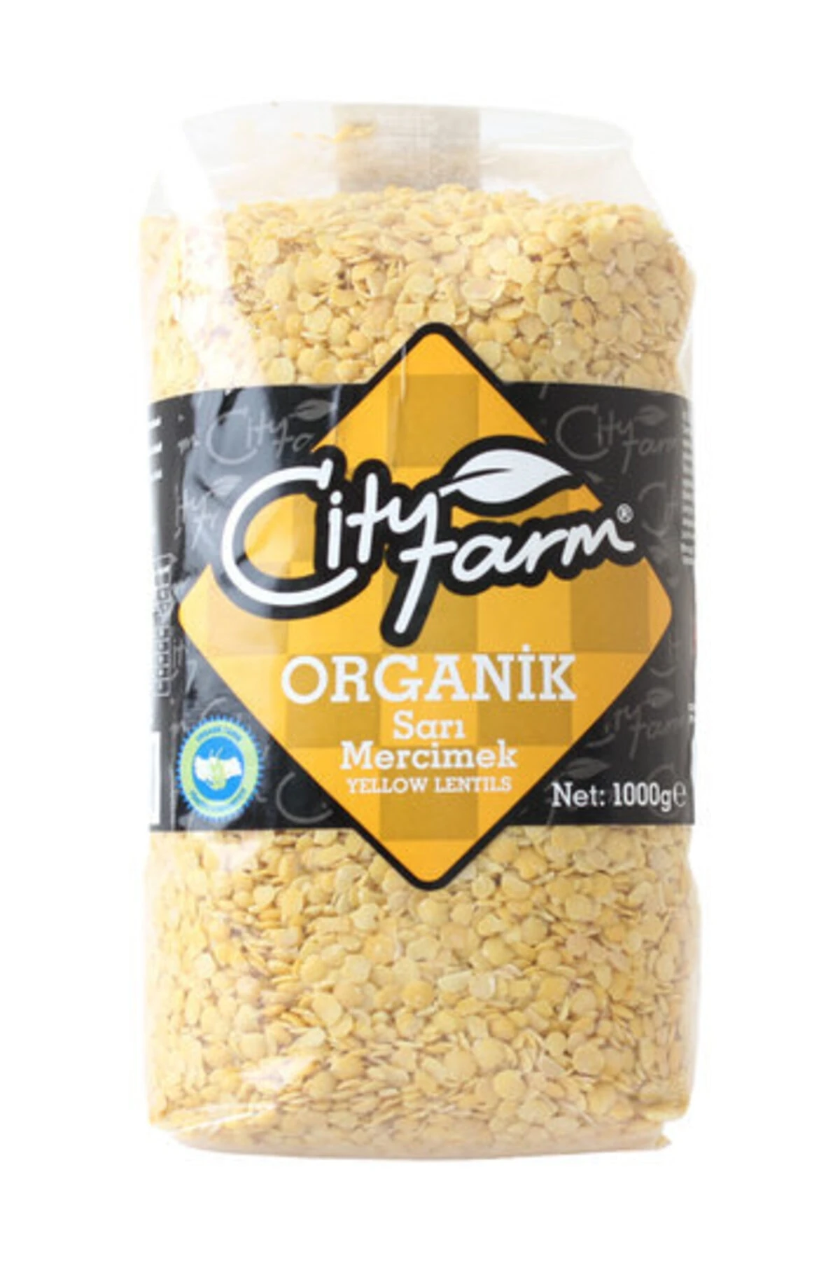 Organik Sarı Mercimek (1 kg) City Farm