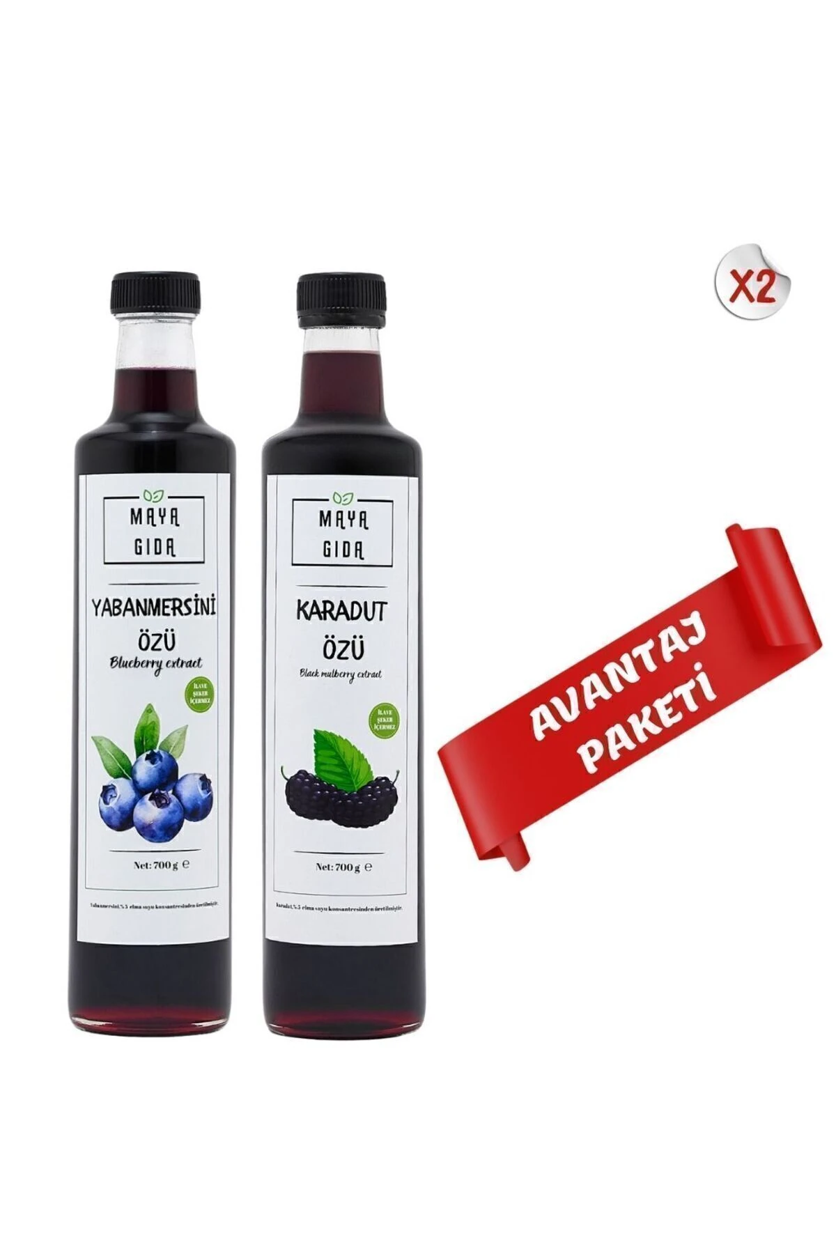 KARADUT ÖZÜ + YABANMERSİNİ ÖZÜ 2'Lİ AVANTAJ PAKETİ