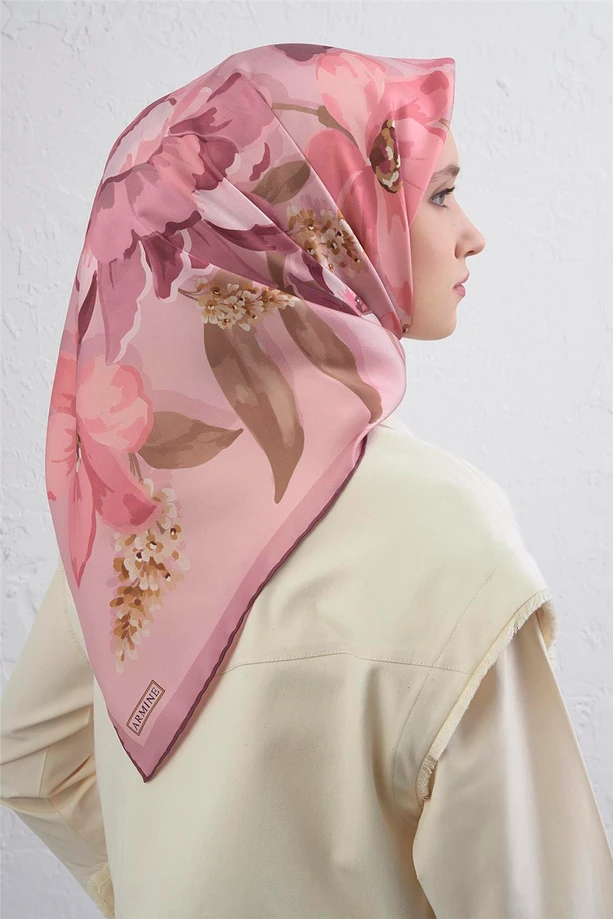 ARMİNE Sura İpek Eşarp 2025-26 Kış 9414D 03 