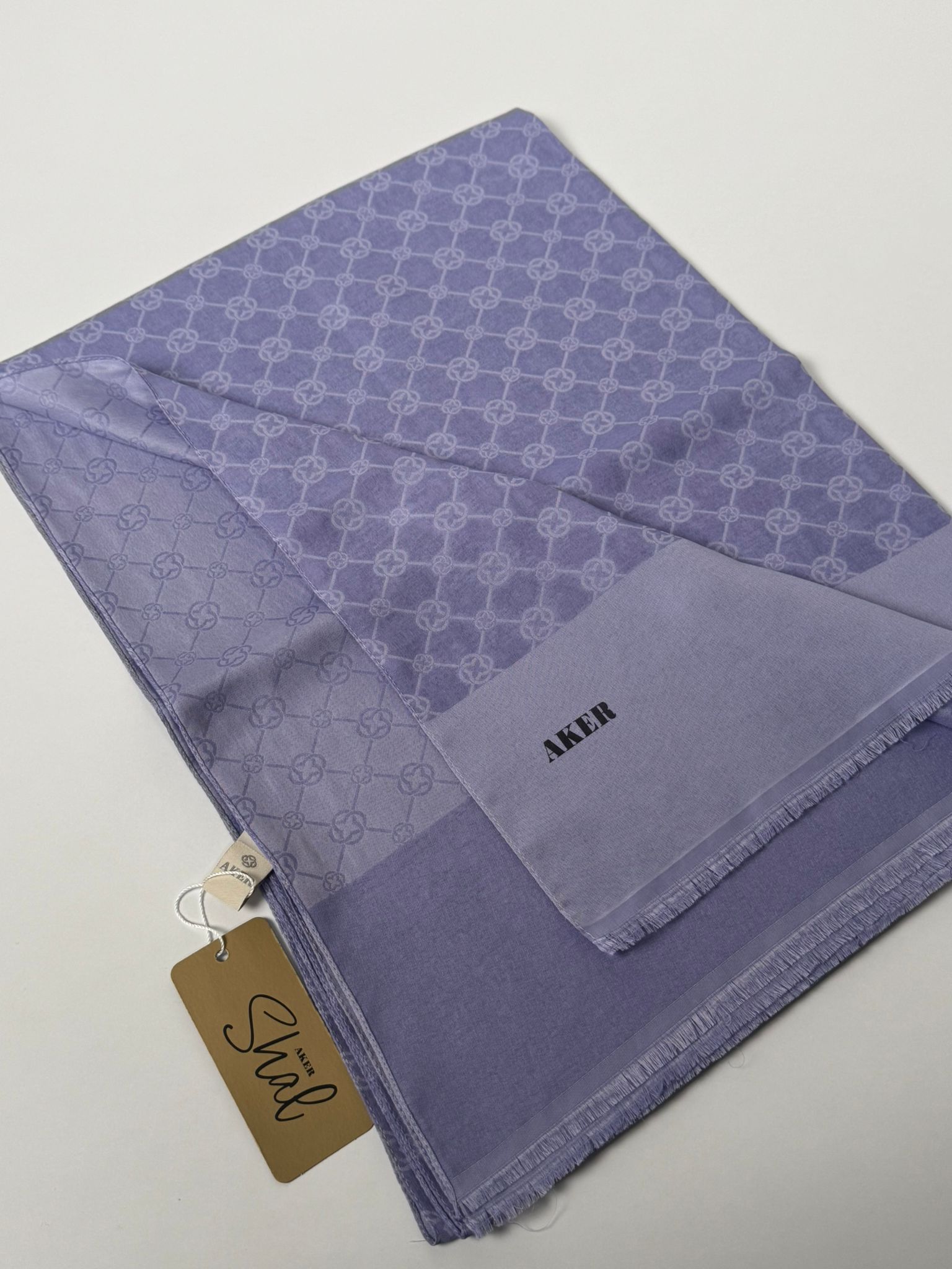 AKER Elegance Monogram Şal 992.