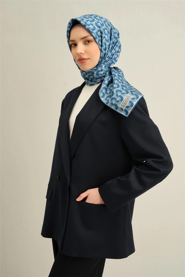 ARMİNE Sura İpek Eşarp 2025 Nostaji Yaz 9321D 04