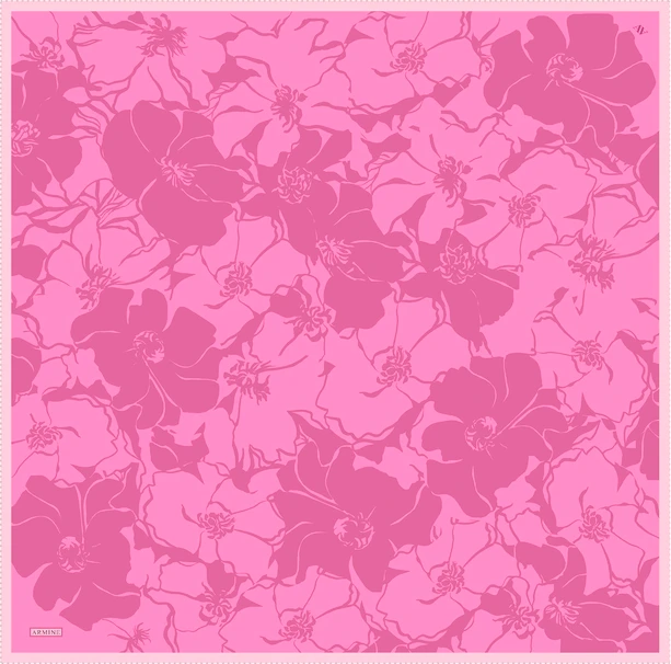 ARMİNE Sura İpek Eşarp 2025 Nostaji Yaz 9344D 30 