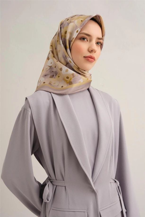ARMİNE Sura İpek Eşarp 2025 Nostaji Yaz 9300D 53