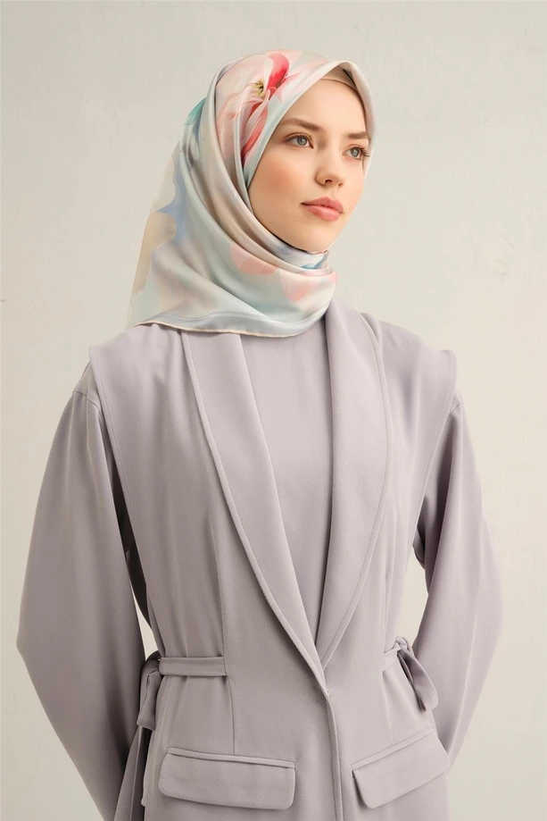 ARMİNE Sura İpek Eşarp 2025 Nostaji Yaz 9305D 80