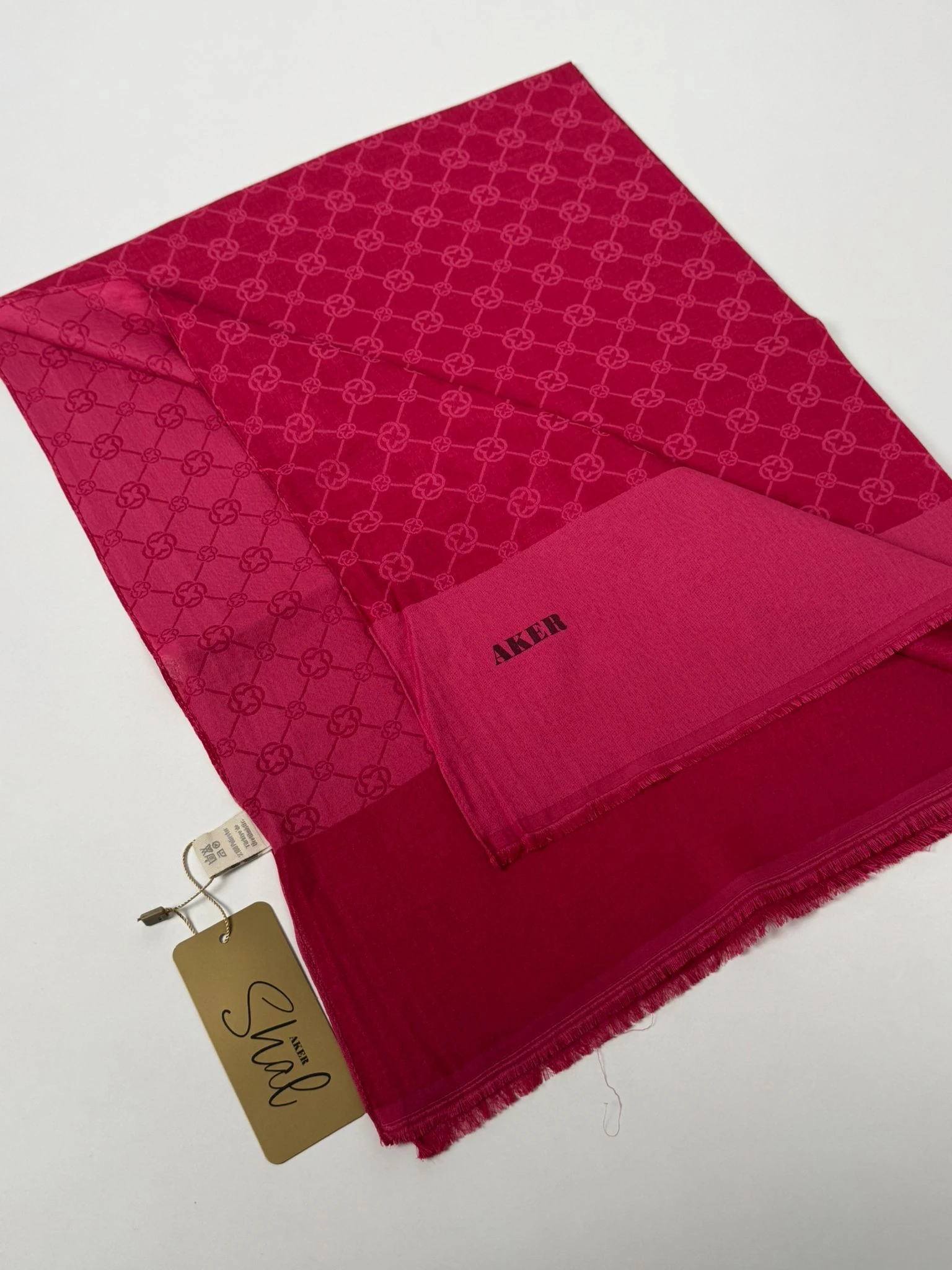 AKER Elegance Monogram  Şal 993