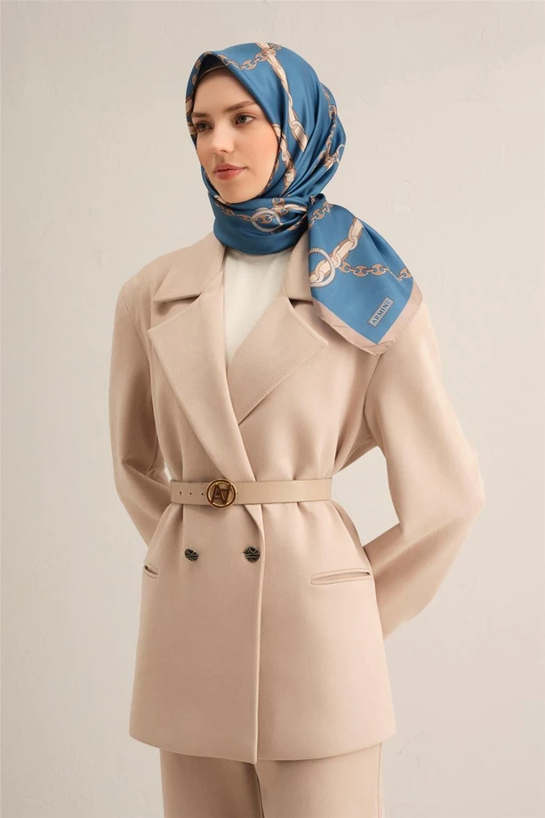 ARMİNE Sura İpek Eşarp 2025 Nostaji Yaz 9346D 10