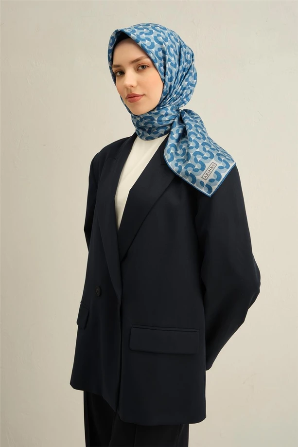 ARMİNE Sura İpek Eşarp 2025 Nostaji Yaz 9321D 04