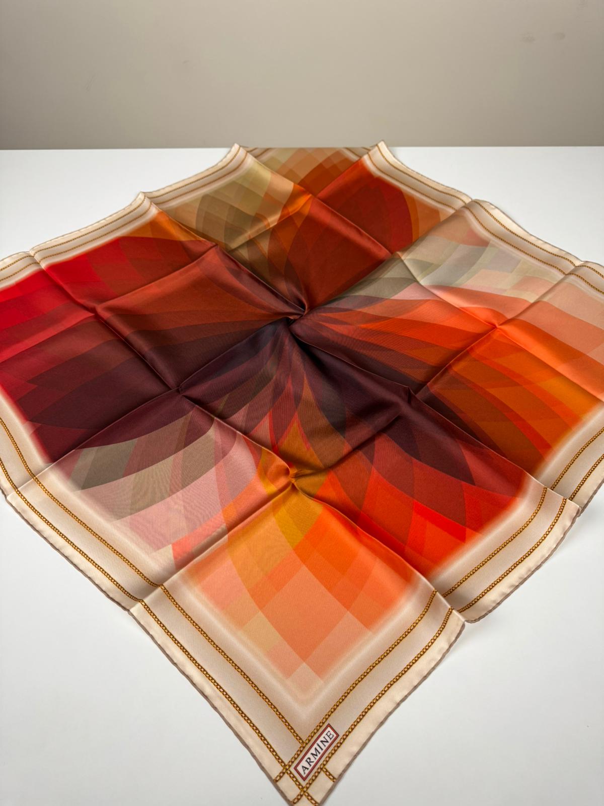 ARMİNE Twill İpek Eşarp 9112D 01