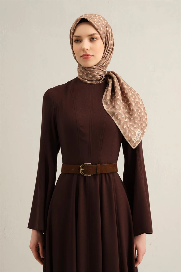 ARMİNE Sura İpek Eşarp 2025 Nostaji Yaz 9321D 05