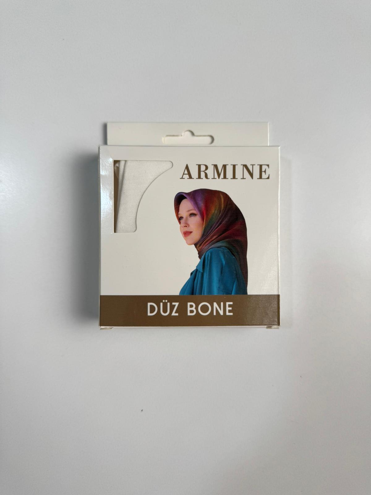 ARMİNE Dikişsiz Lüks Penye Bone (KREM)