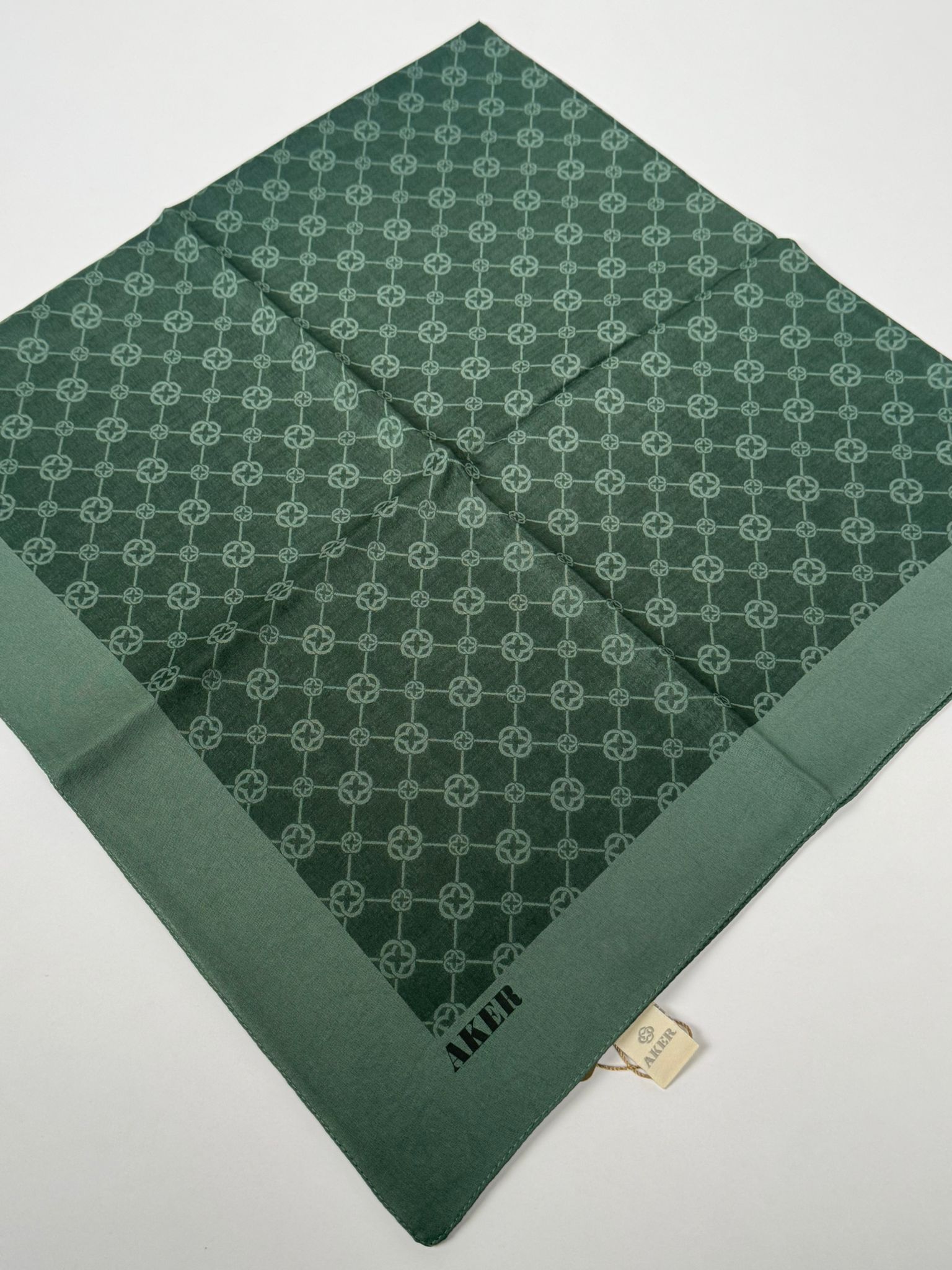 AKER Elegance Monogram Eşarp 953