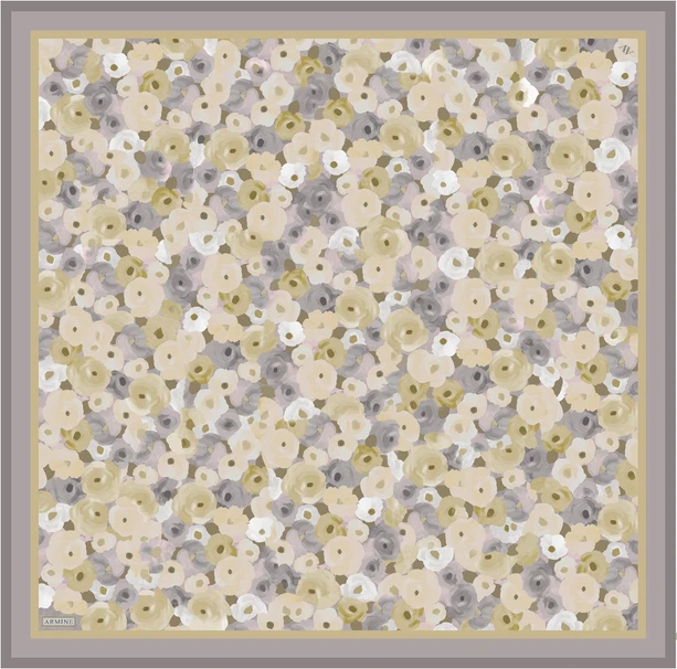 ARMİNE Sura İpek Eşarp 2025 Nostaji Yaz 9300D 53